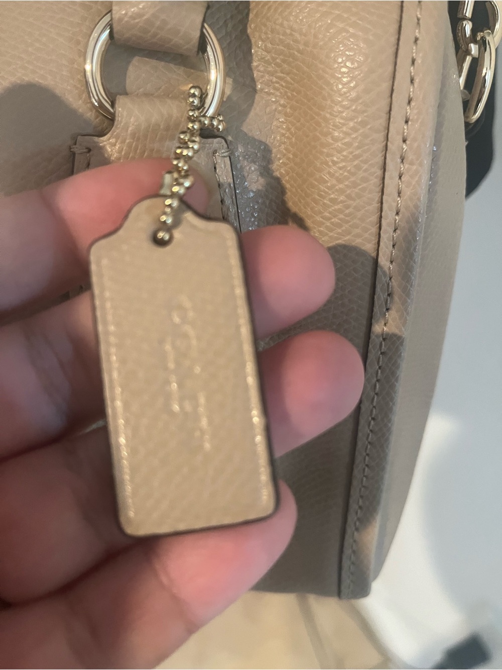 Coach Mini Bennett Satchel in Taupe - Picture 4 of 5